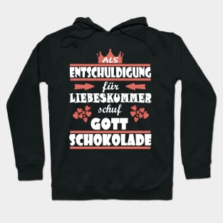 Liebeskummer Valentinstag Single Freund Schokolade Hoodie